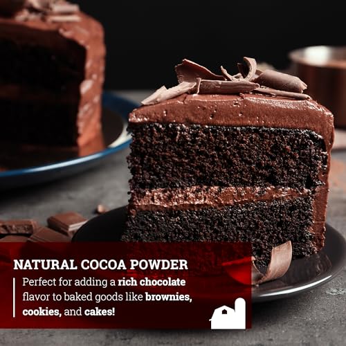 Resealable jar helps Hoosier Hill Farm cocoa powder stay fresh