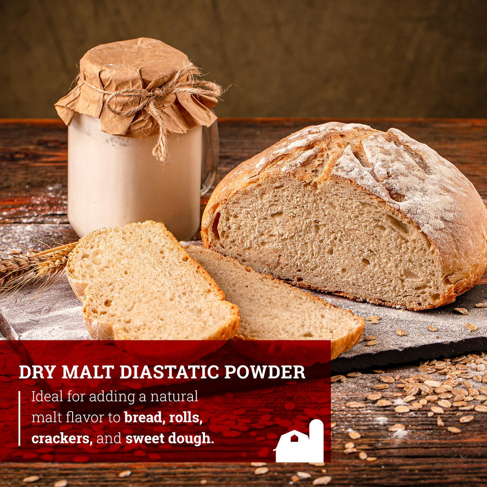 Dough prep using Hoosier Hill Farm Dry Malt suggests even texture and sweetness in the dough.