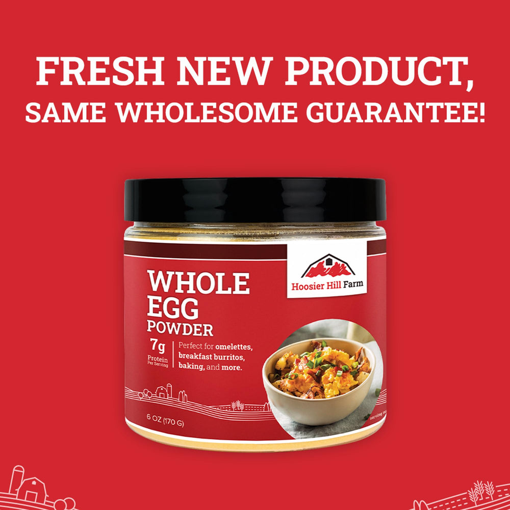 Hoosier Hill Farm powder thickens sauces with subtle egg richness.