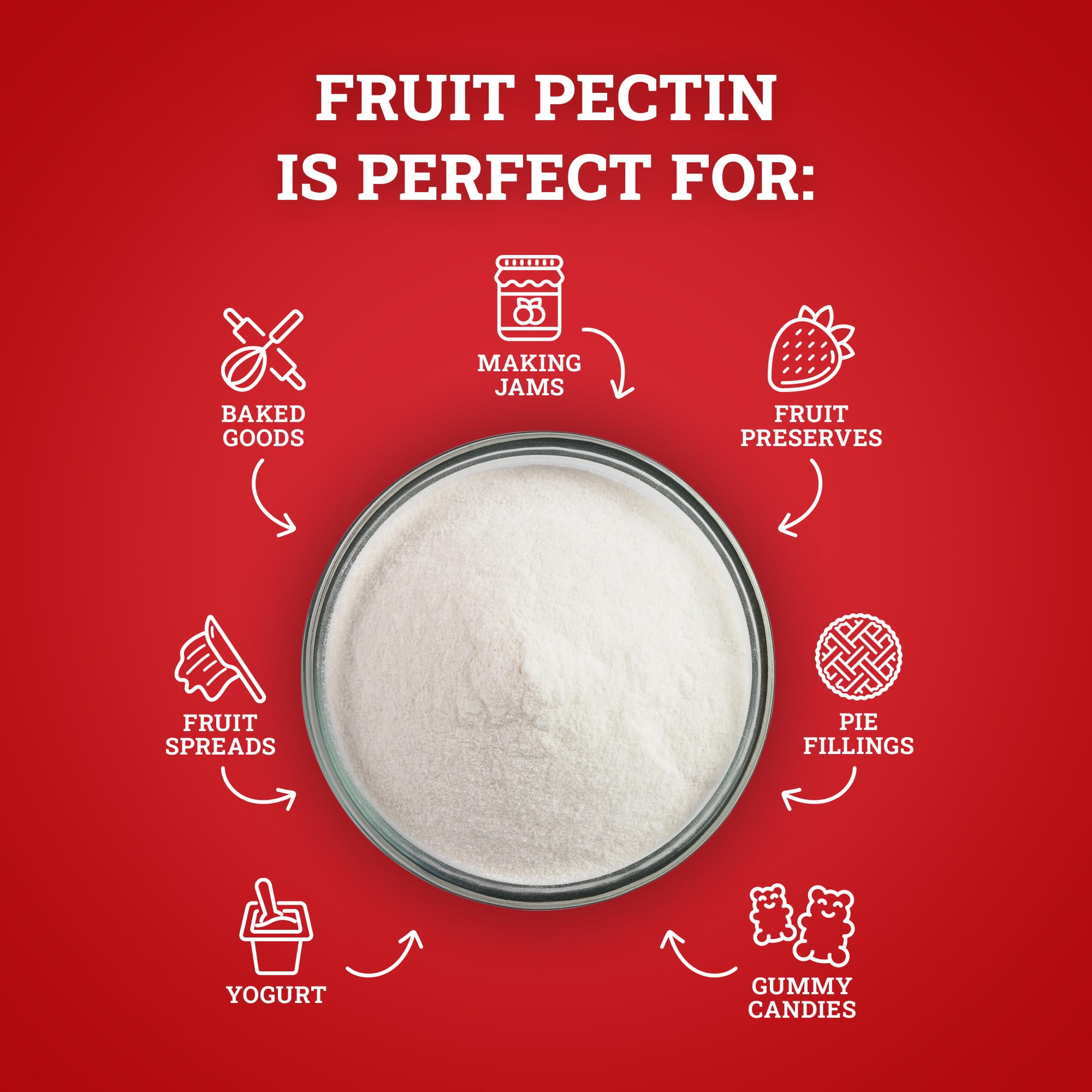 Hoosier Hill Farm Fruit Pectin USA product label signifies heritage and quality.