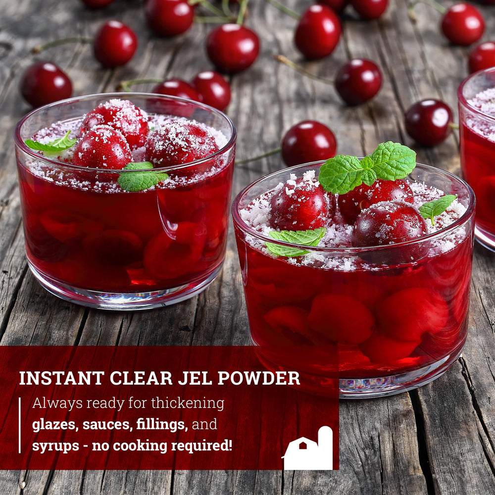 Acid-stable formula of Hoosier Hill Farm Instant Clear Jel