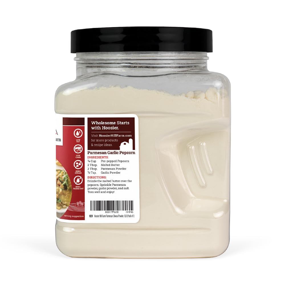 Parmesan powder enhances soups and risottos with comforting aroma