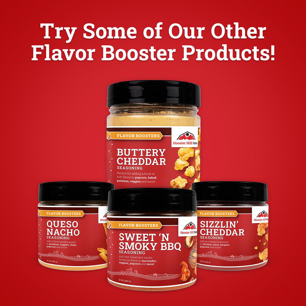 Hoosier Hill Farm Queso Nacho Seasoning party tray accent for crowd-pleasing snacks.