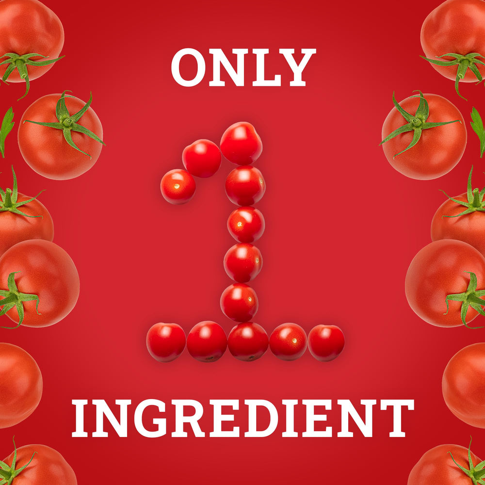 Hoosier Hill Farm Tomato Powder label detail highlights simple ingredients for clean cooking.