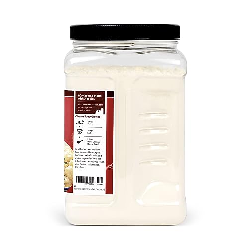 White cheddar powder enhances sauces with creamy, rich flavor
