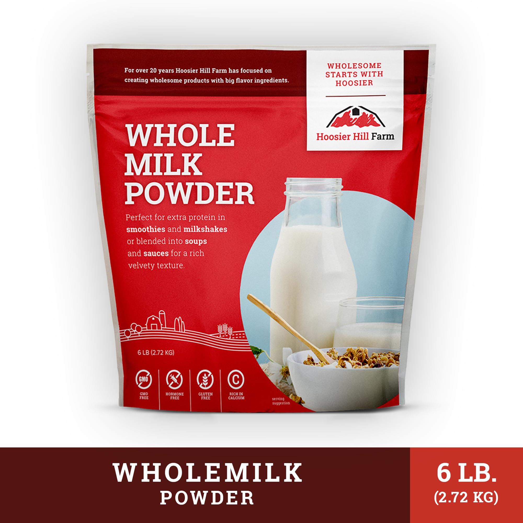 Hoosier Hill Farm powder used in soups for velvety textures