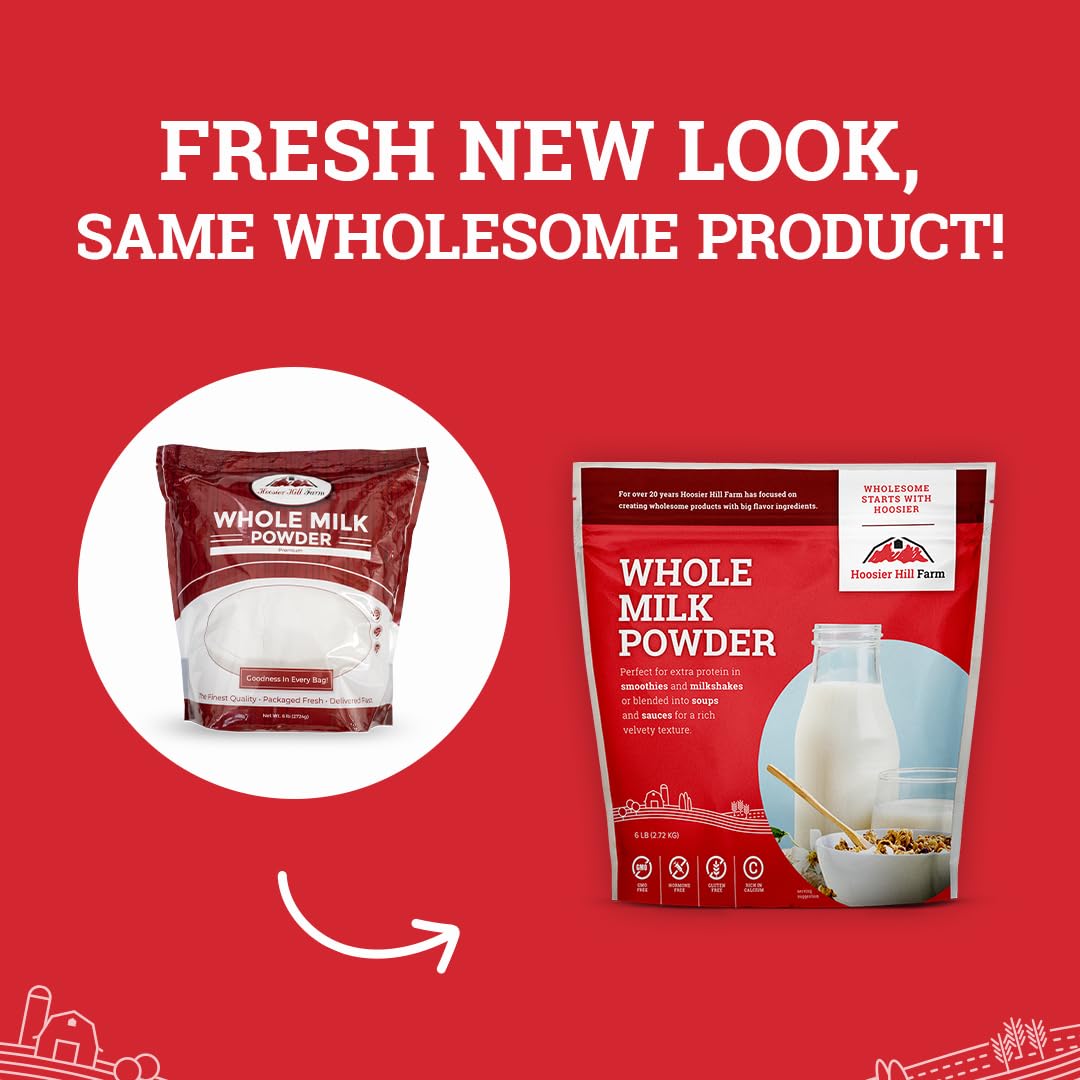 Reconstituted milk from Hoosier Hill Farm powder creates creamy beverages