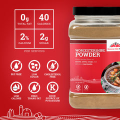 Hoosier Hill Farm Worcestershire Powder enriches stews with depth.
