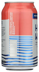 Cans on counter with label close-up, zero carbs for mindful sipping