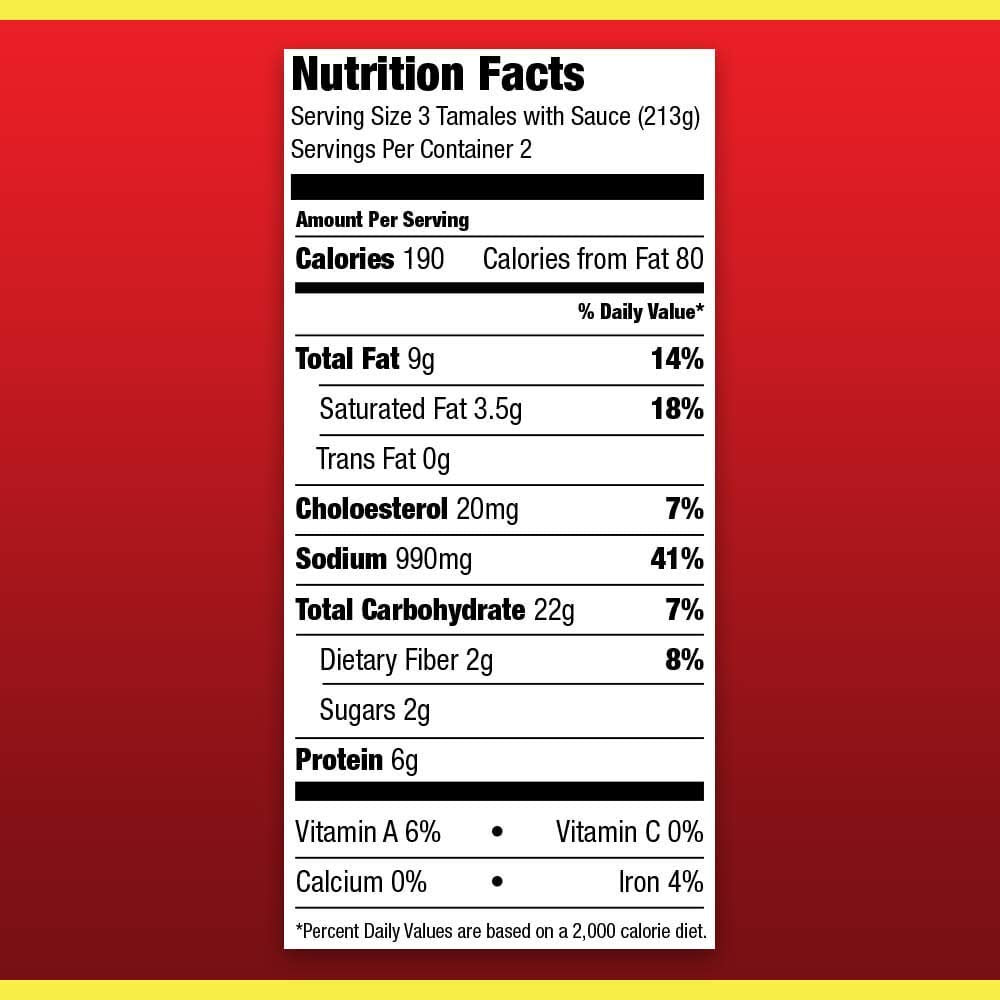 Hormel Beef Tamales 15oz can label, familiar pantry staple for quick meals.