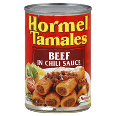 Hormel Beef Tamales pack ready-to-heat, a convenient weeknight dinner option with authentic flavor.