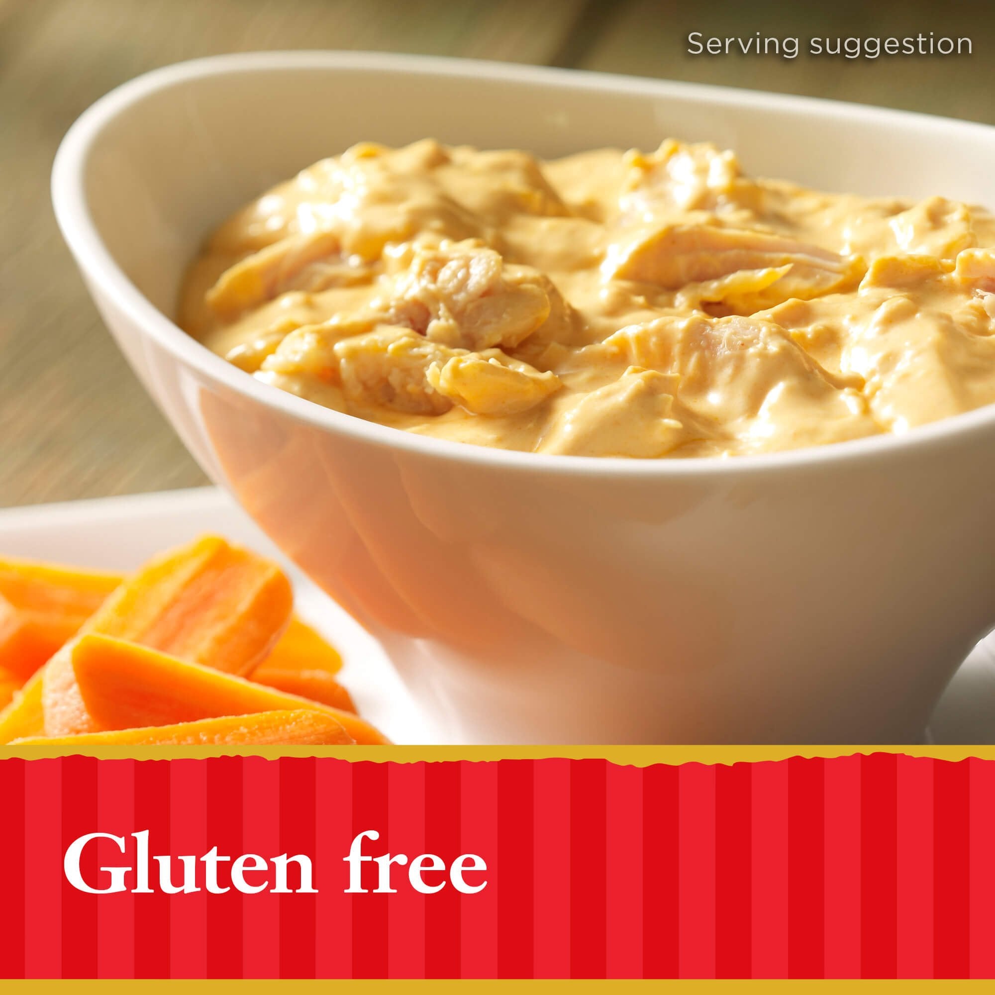 Perfect base for Buffalo chicken dip or hearty salads.