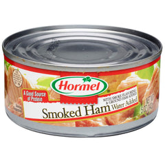 HORMEL Canned Ham smoked chunks—protein-packed base for quick, satisfying meals.