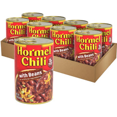 Hormel Chili with Beans 15oz can for quick meals