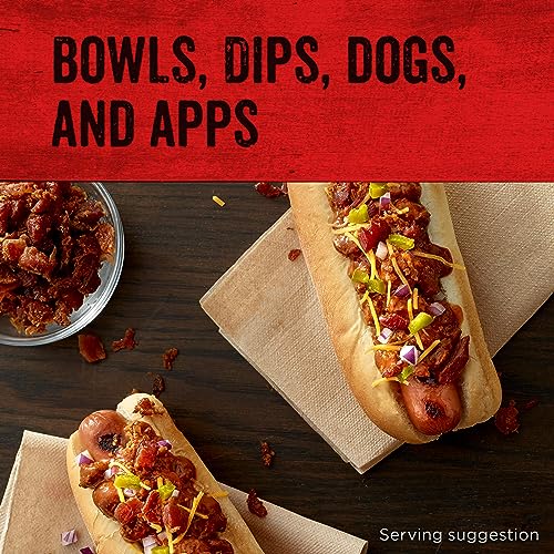 Hormel Chili with Beans dip platter for quick party appetizers