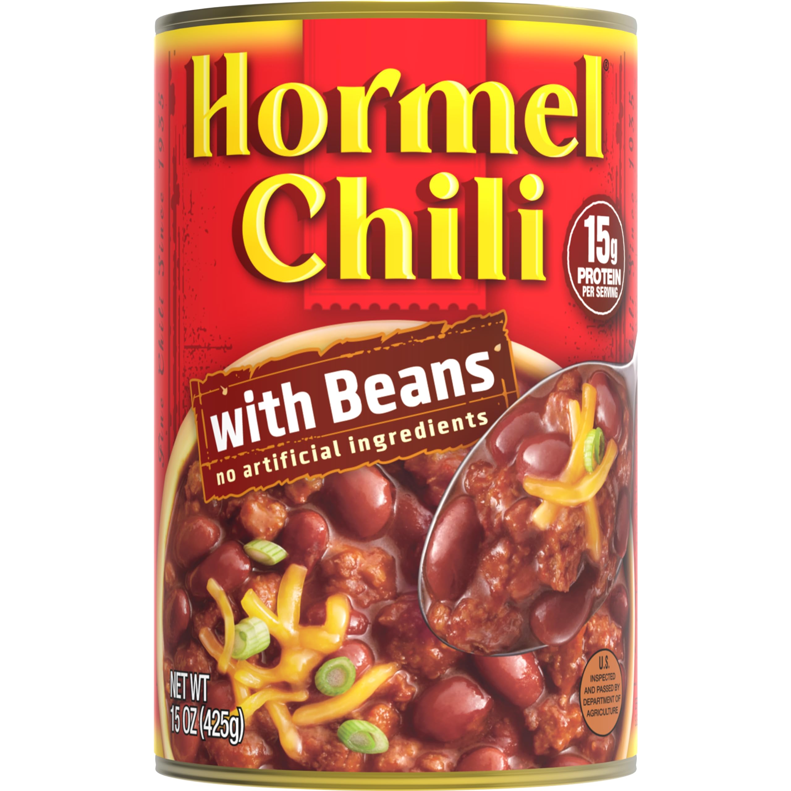 Hormel Chili with Beans - tender meat and hearty flavor for weeknight meals.