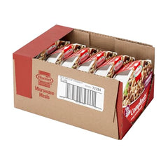 Plated serving of Hormel Compleats Beef Stroganoff, ideal for a fast weeknight dinner.