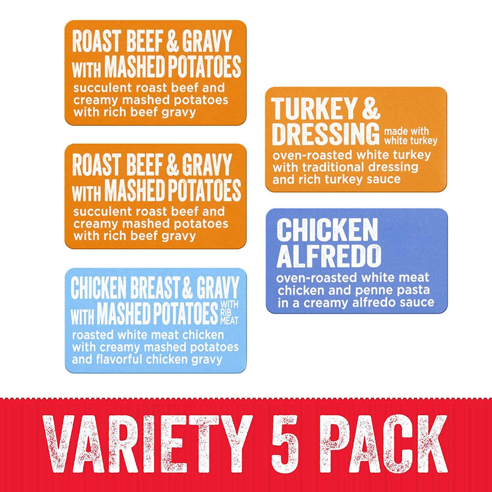 HORMEL COMPLEATS chicken and mashed potatoes tray for a hearty bite