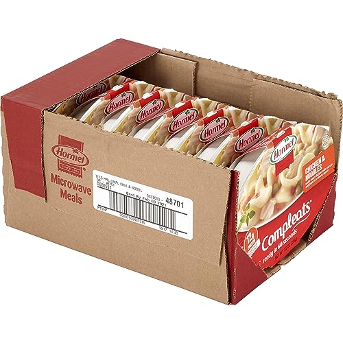 Hormel Compleats white meat chicken chunks in creamy gravy ready quickly