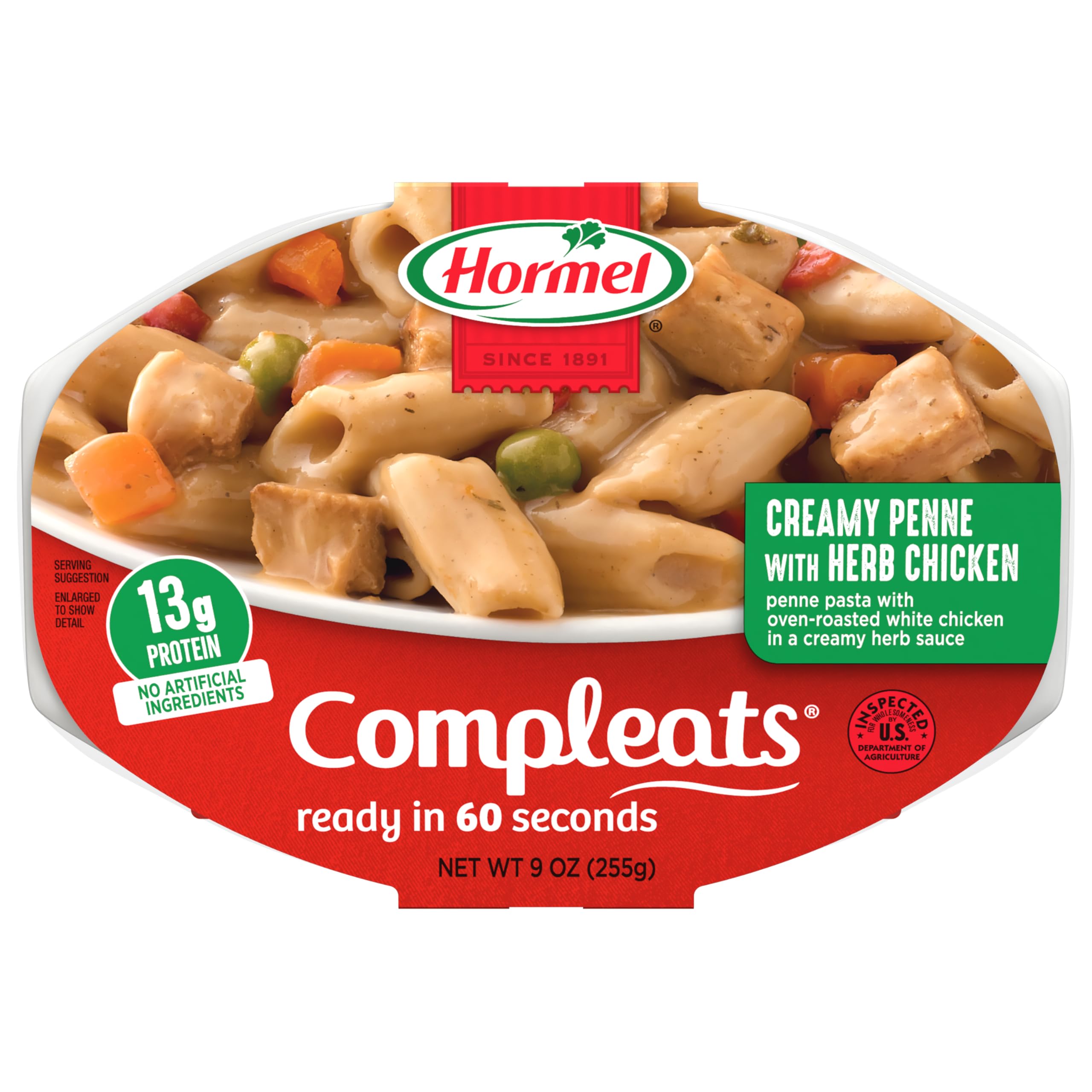 Hormel Compleats Italian Chicken & Penne tray ready-to-eat dinner