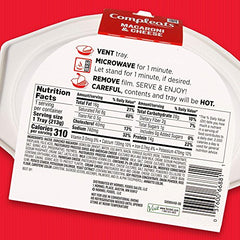 HORMEL COMPLEATS macaroni cheese serving ready for easy, mess-free meals.