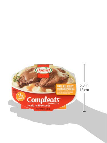HORMEL COMPLEATS ready-to-heat dinner tray without prep or cleanup