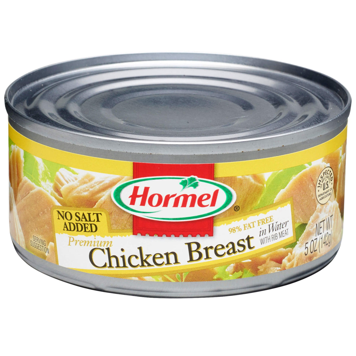 Hormel Premium No Salt Added chicken in water can, protein-packed pantry staple