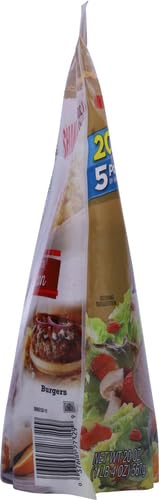 Hormel Premium Real Crumbled Bacon on a burger for smoky bite.