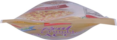 Hormel Premium Real Crumbled Bacon in a salad bar display, 40% less fat.