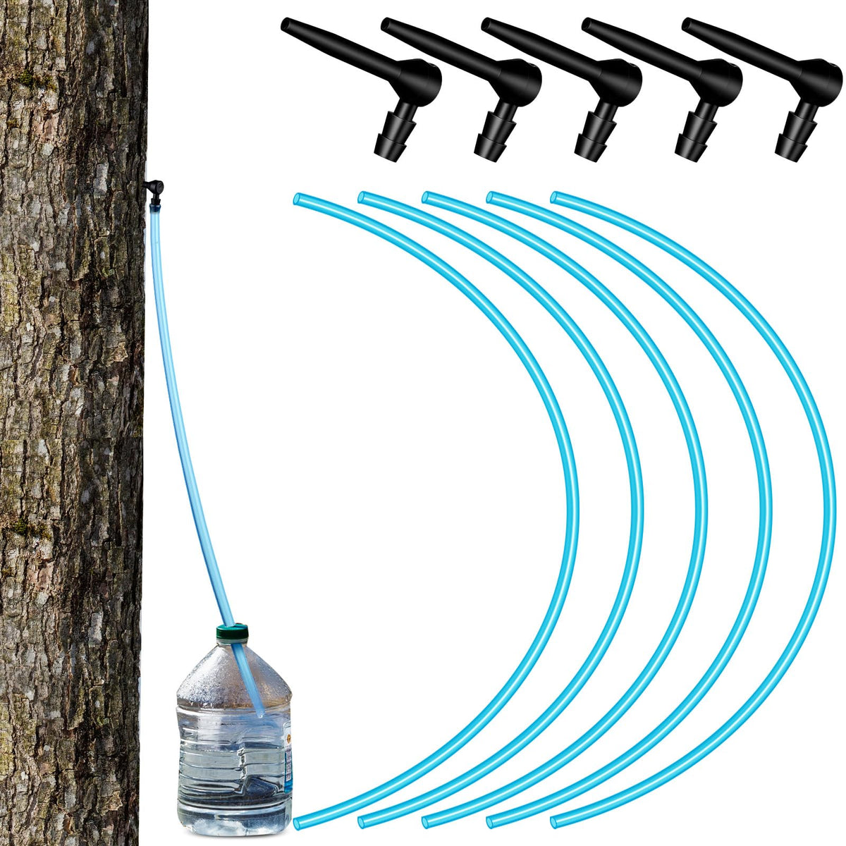 Hortsun maple tapping tap close-up with pointed design for precise insertion.