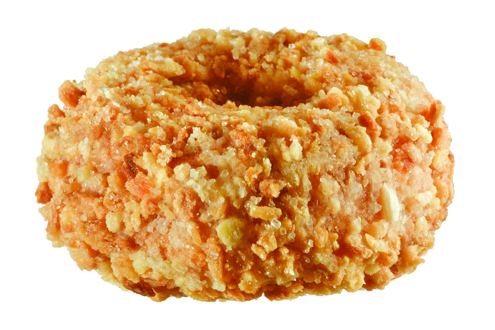 Hostess Crunch Donettes with coffee pairing suggest a quick breakfast option.