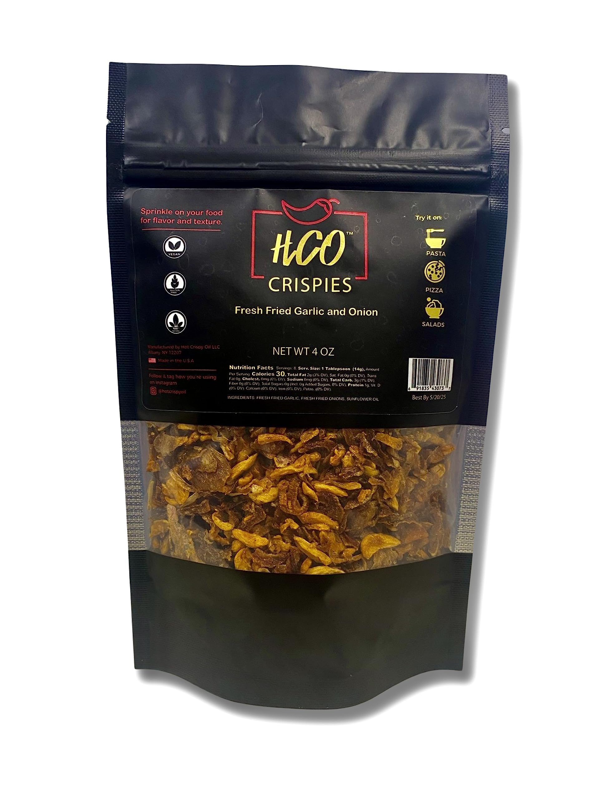 Hot Crispy Oil Crispies handcrafted in small-batch artisan quality.