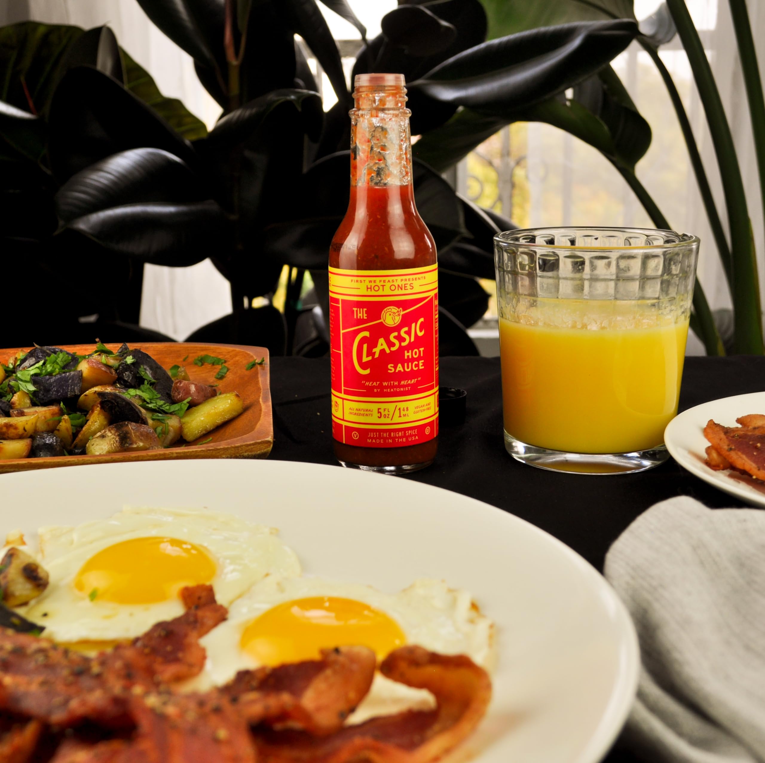 HOT ONES The Classic at dinner table suggests a go-with-everything sauce for meals
