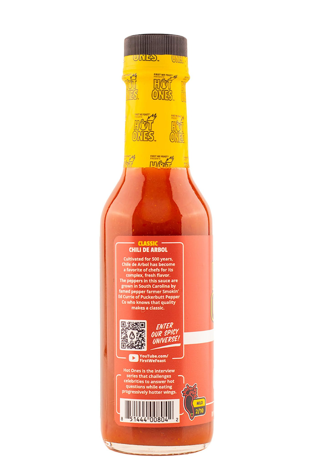 HOT ONES The Classic glass jar closeup reveals authentic seasoning and vibrant color for food lovers
