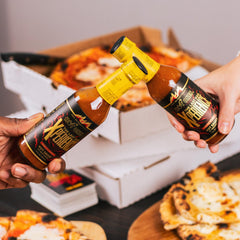 Hot Ones Last Dab Xperience label detail signals quality and batch origin.