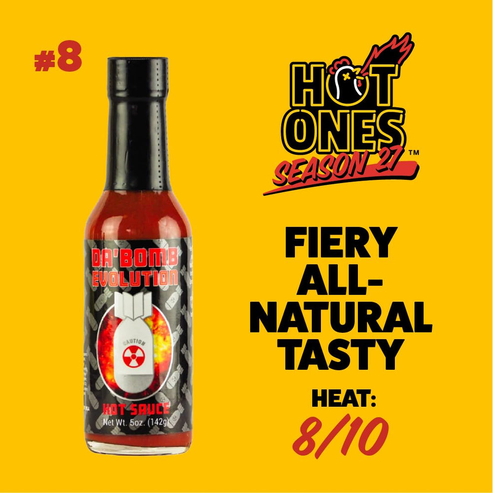 HOT ONES pepper varieties with ghost pepper and Carolina Reaper intensity.