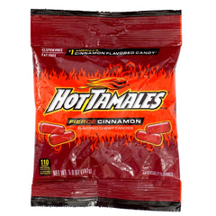 HOT TAMALES cinnamon candy close-up showing bold flavor and texture