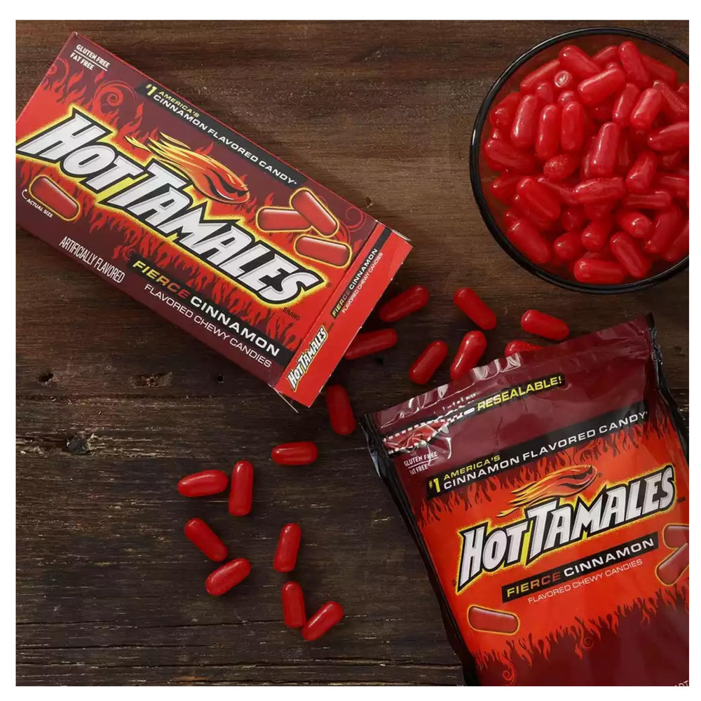 HOT TAMALES arranged as party snacks for guests