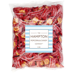 Hot Zotz Fiery Cinnamon Fizz bag close-up showing fizzy candy textures and bold cinnamon heat
