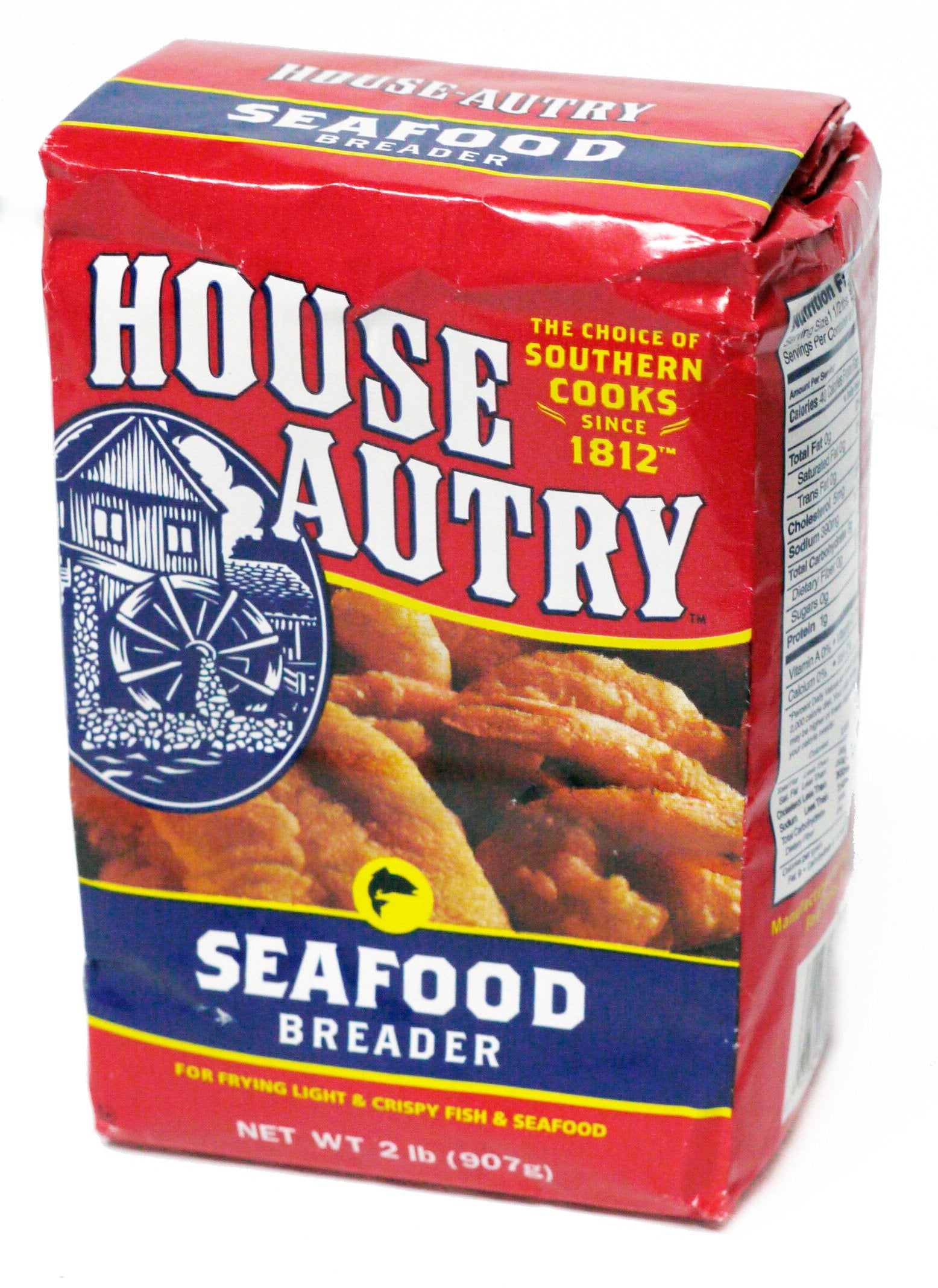 House-Autry Seafood Breader bag coating for crispy fish and shrimp