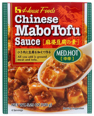 House Foods Mabo Tofu sauce bottle ready for quick weeknight meals.