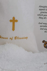 House of Blessing blessing card with salt invites peaceful home blessings.