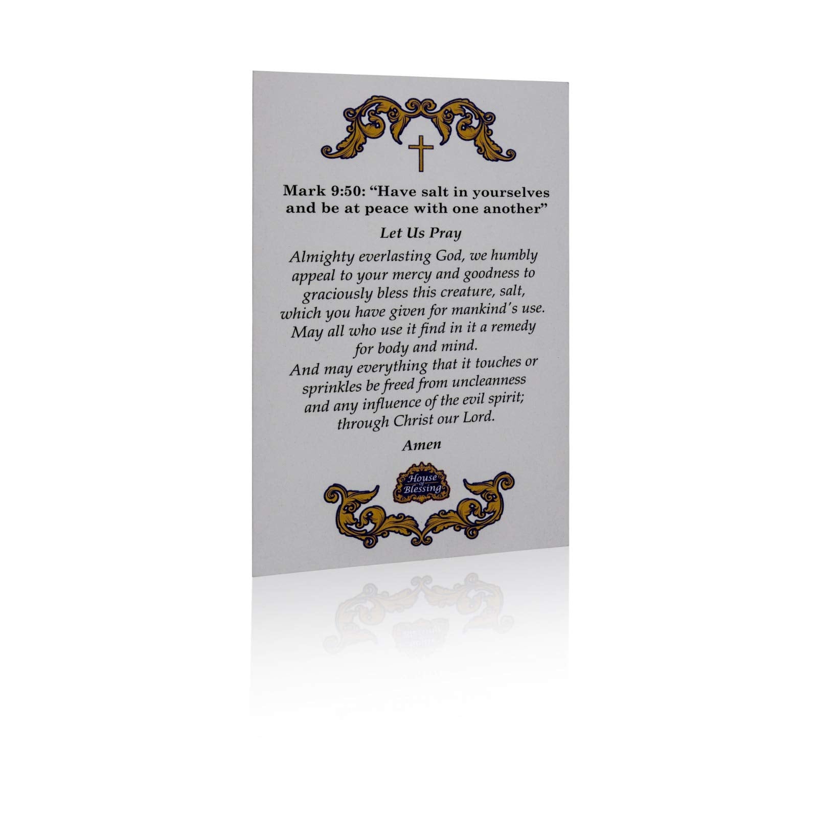 House of Blessing blessing salt enhances home spaces for gatherings and sanctified moments.