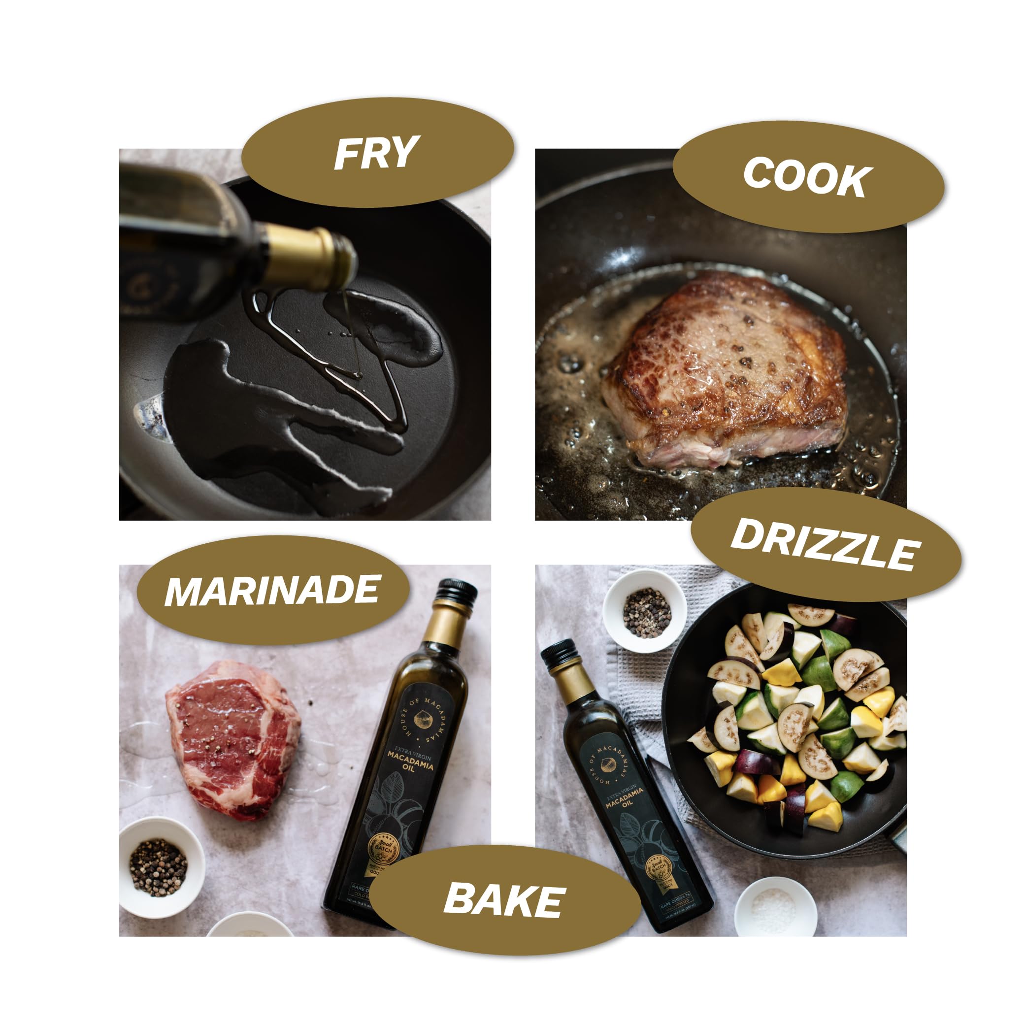House of Macadamias first-pressed purity highlight for premium kitchen use