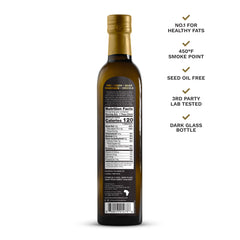 House of Macadamias oil pour showing smooth flow for dressings