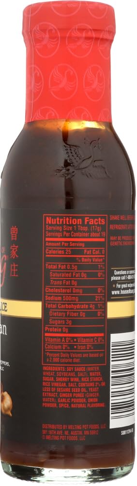 House of Tsang Szechuan Spicy Sauce used for stir-fries, glazes, and marinades