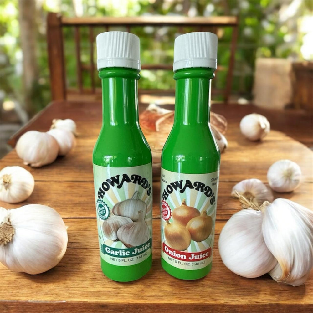Howard’s Garlic Juice sauce drizzle simplifies weeknight meals with flavor