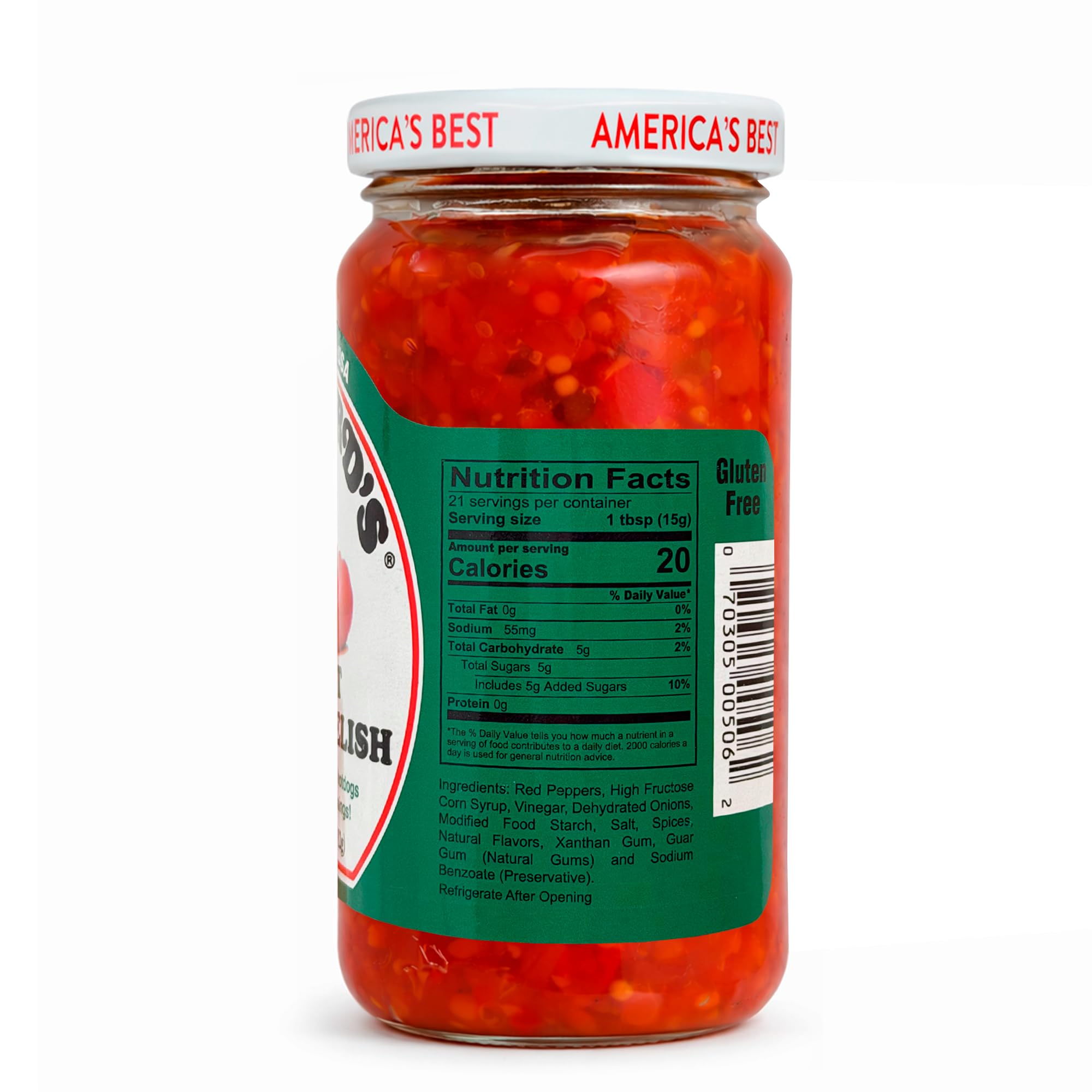 Howard's Sweet Pepper Relish hot-dog-dressing adds color and sweetness