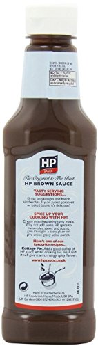 HP Sauce Sqeezy pour-action enables mess-free topping on burgers