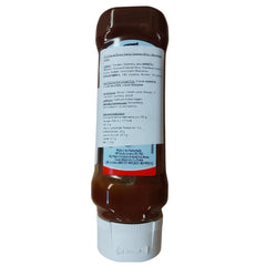 HP Topdown Sauce 450g bottle side for easy pour and quick meals